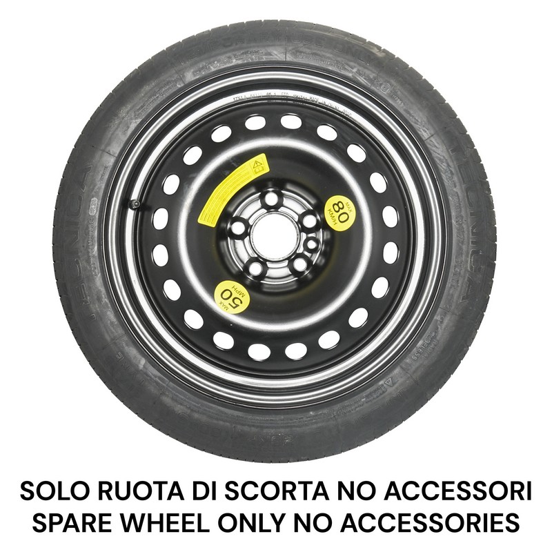 RUOTINI DI SCORTA MAK: Ruotino Acciaio