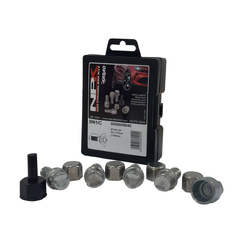 LOCK BOLTS KIT M14X1.25 X28 60° UB527 BN1/C