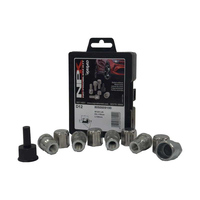 LOCK NUTS KIT M12X1.25 60° UM215