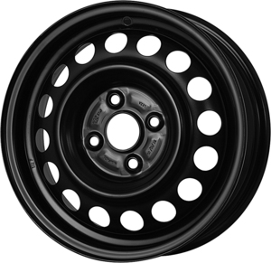 Cerchio MAK: ACCIAIO / MATT BLACK