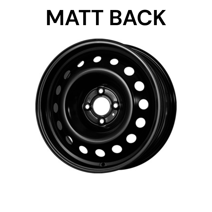 Cerchio MAK: ACCIAIO / MATT BLACK