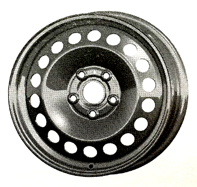 Cerchio MAK: ACCIAIO / MATT BLACK